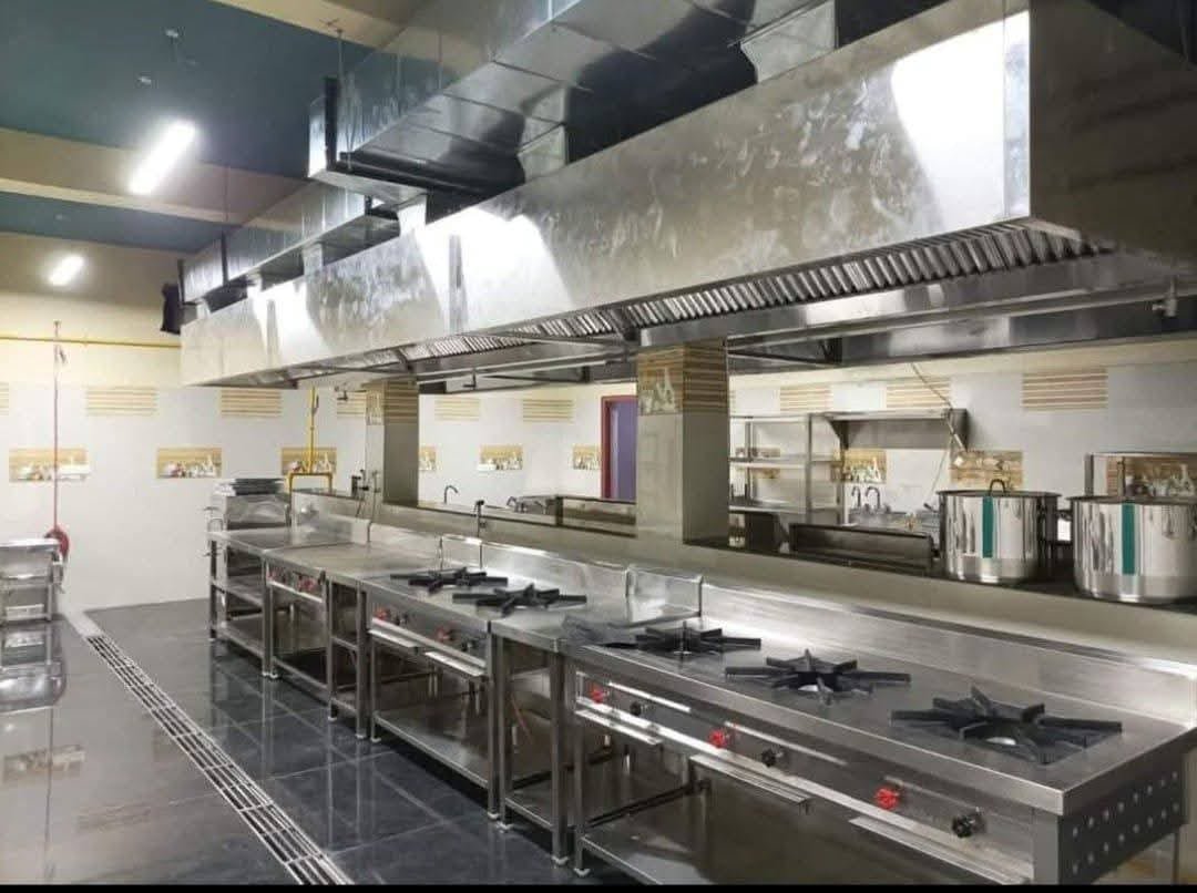 Range with ovens installation
